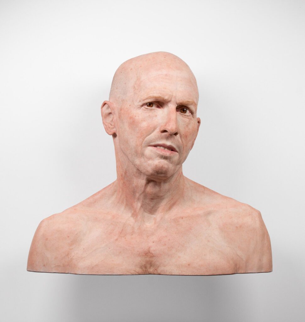 Self-Portrait, Variation #2, by Evan Penny, 2013