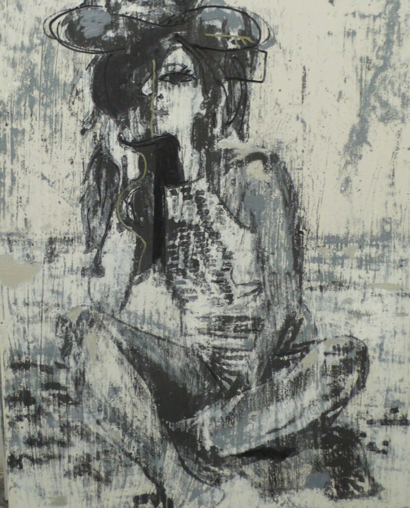 Untitled, by Enoc Perez, 2015, Oil on canvas