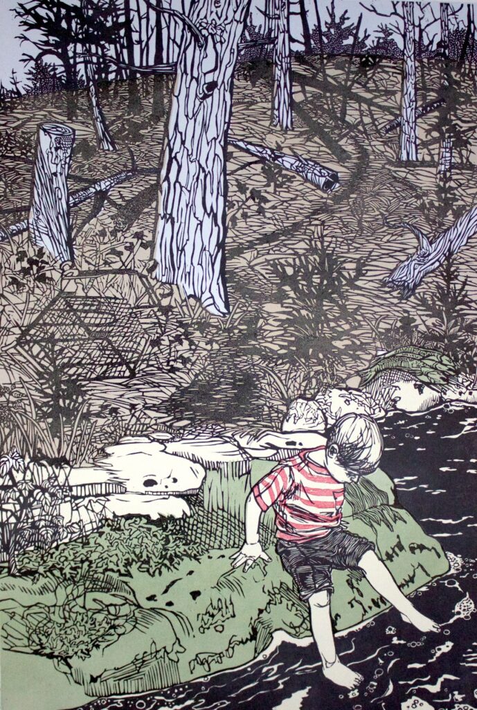 Testing the Water, by Laura Peturson, 2018
