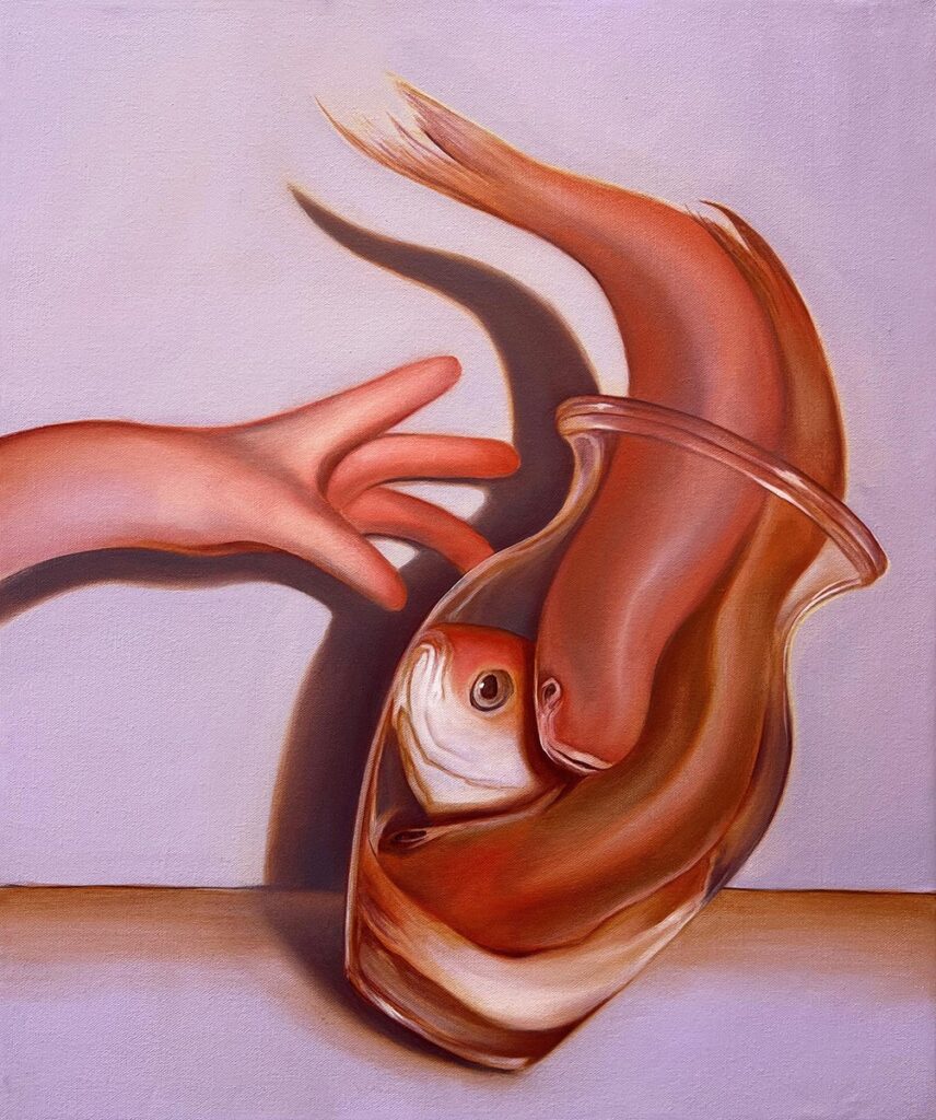 Untitled, by Haley Pisciotta, 2023, oil on canvas