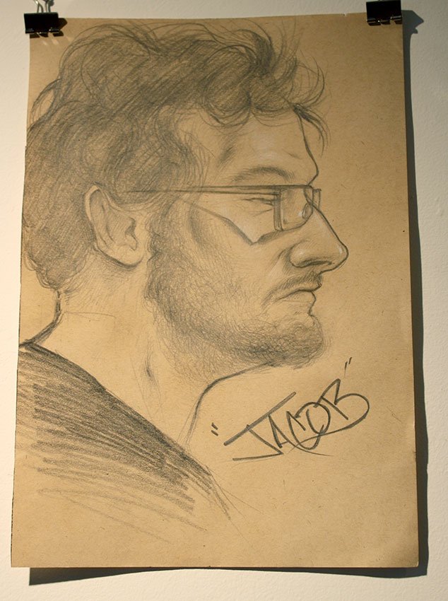 Artist Portraits – Jacob, by Robert Plater, 2012, Graphite on paper