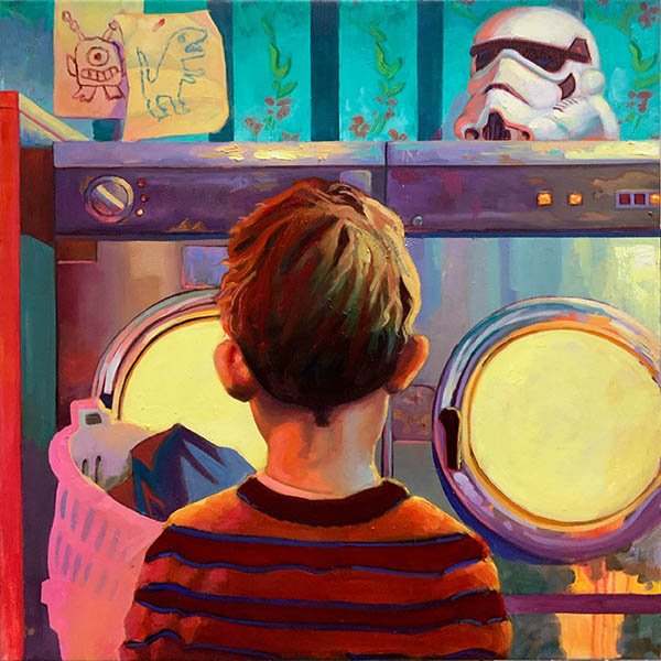 Seems Ordinary, by Bryant Portwood, 2020, oil on canvas