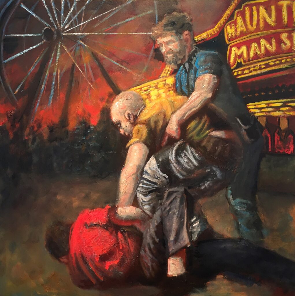 Untitled, by Bryant Portwood, 2018, oil on canvas