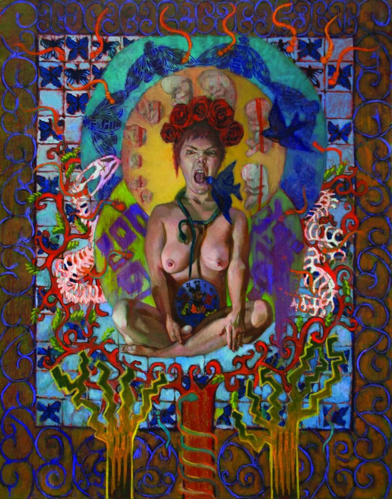Time Keeps on Tickin', by Kim Power, 2014, Oil on linen
