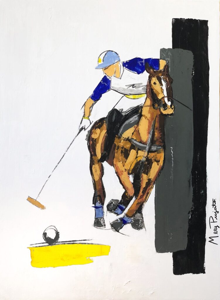 New York 3, by Mery Pujato, 2020, gouache, acrylic, acrylic gesso, chalk pastel, and charcoal on canvas