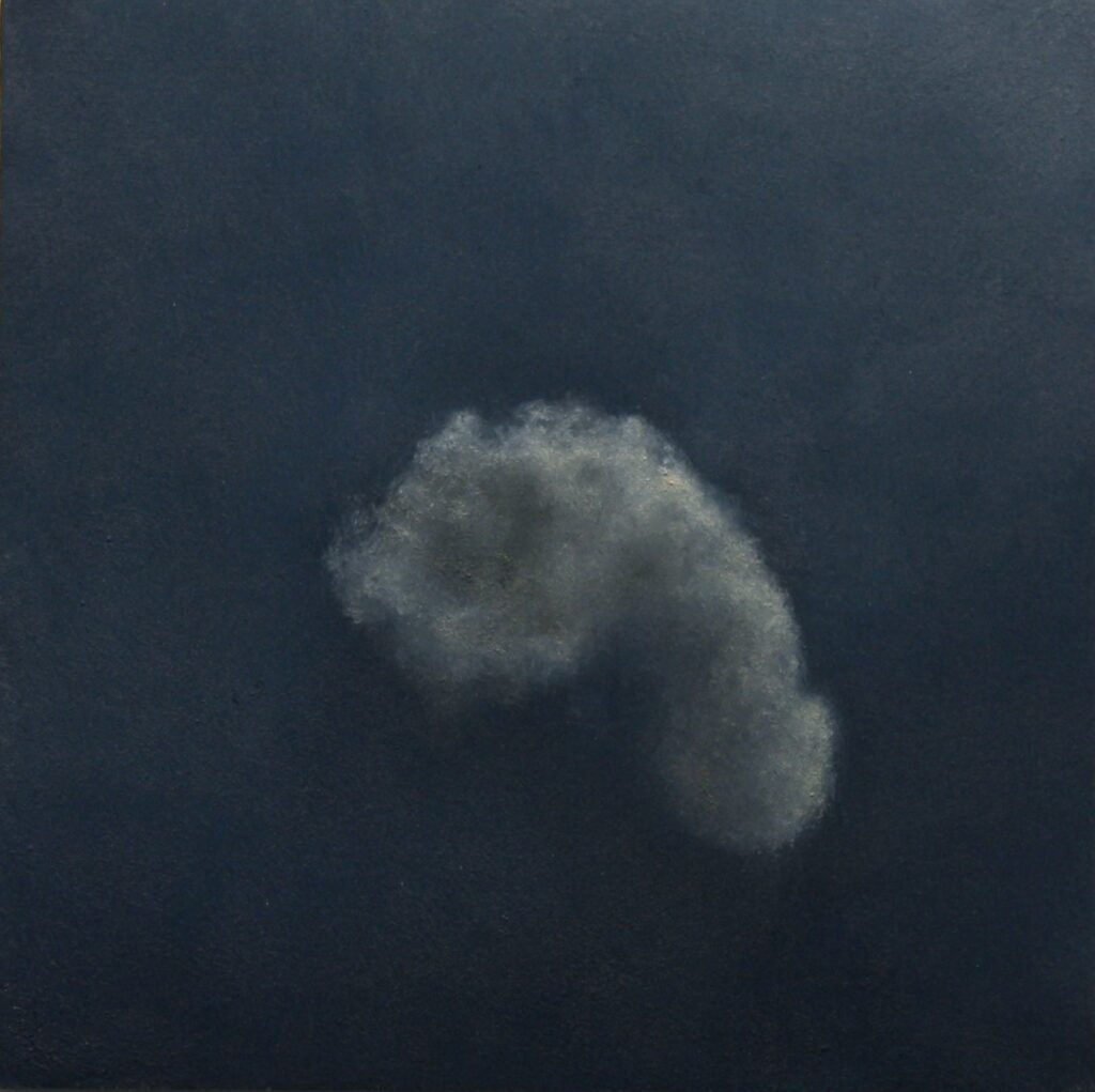 Cloud 1, by Amanda Pulham, 2014, Oil on panel