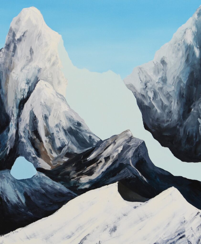 Hold On, by Gianna Putrino, 2017, Oil on canvas