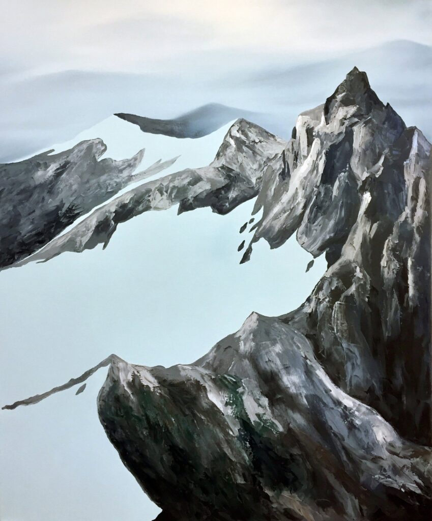 Thielsen, by Gianna Putrino, 2017, Oil on canvas