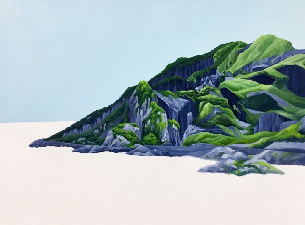 Untitled, by Gianna Putrino, 2018, oil on panel