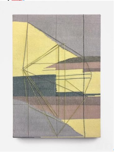 For the Others, by Mary Raap, 2019, acrylic medium over canvas