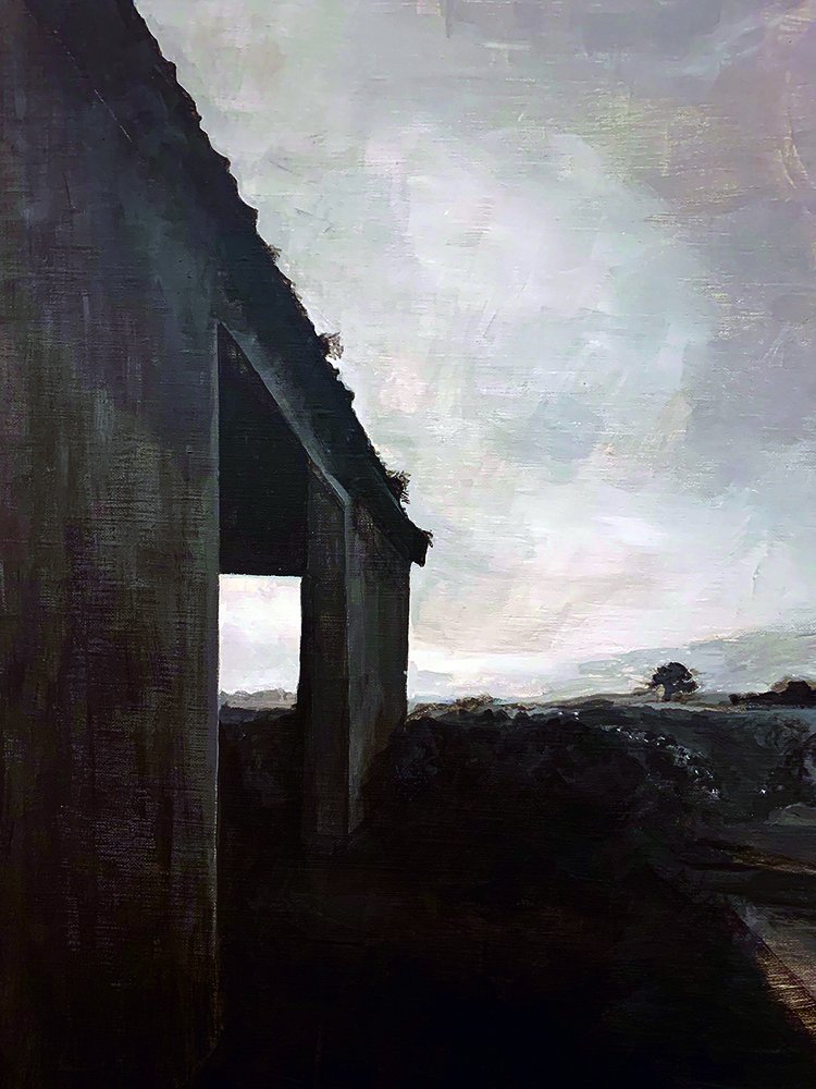 The Elegy, by Sandra Reese Roberts, 2019, oil on canvas