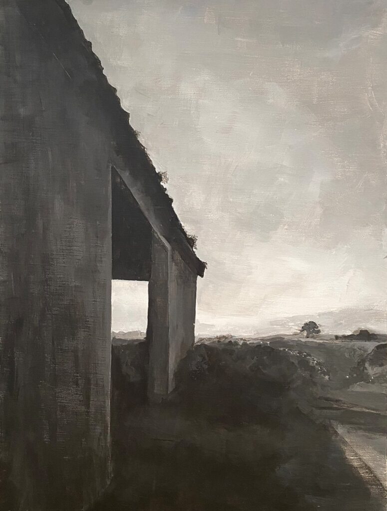 Elegy, by Sandra Reese Roberts, 2019, acrylic on linen