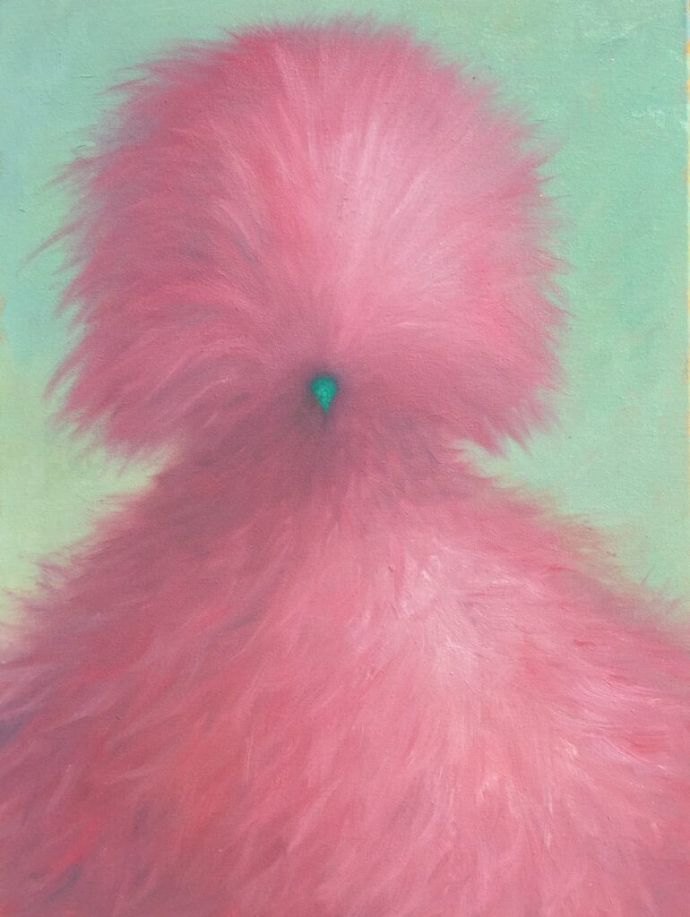 Pink Silkie, by Matthew Robinson, 2019