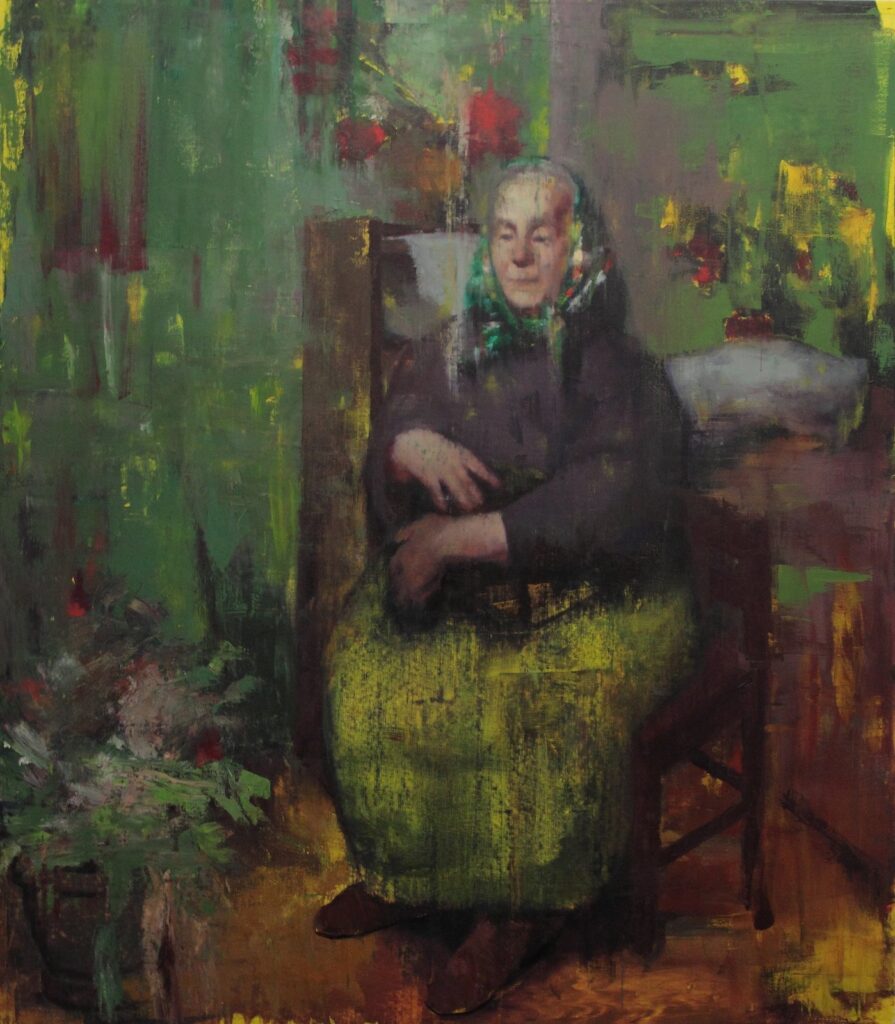 Chernobyl #3, by Camila Rocha, 2014, Oil on linen