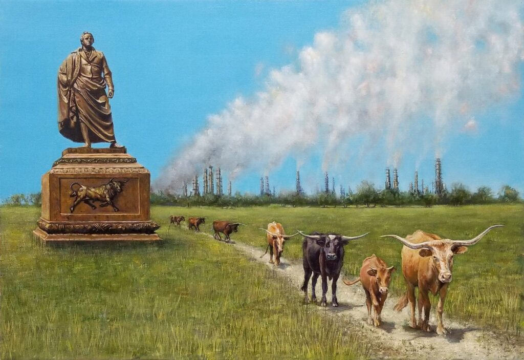 Monument to Methane, by Patrick Romine, 2019