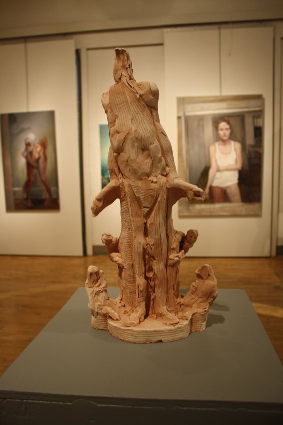 Study 1, by Alfred Rosenbluth, 2013, Terracotta