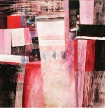 Scattered Memories, by Samira Alikhanzadeh, 2006, mixed media on board
