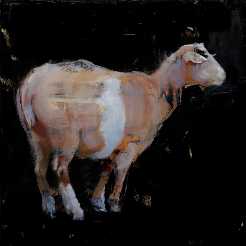 Jadiete Goat II, by Nicolas V. Sanchez, 2018