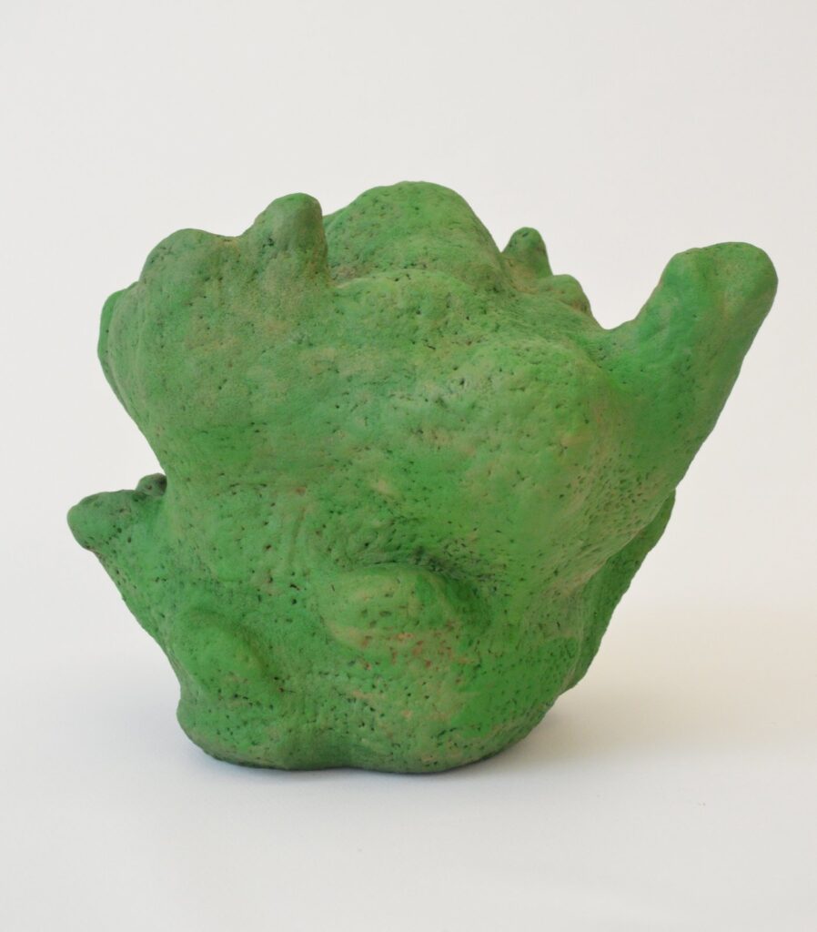 Spazzy Bush, by Sarah Schlesinger, 2016, Terracotta
