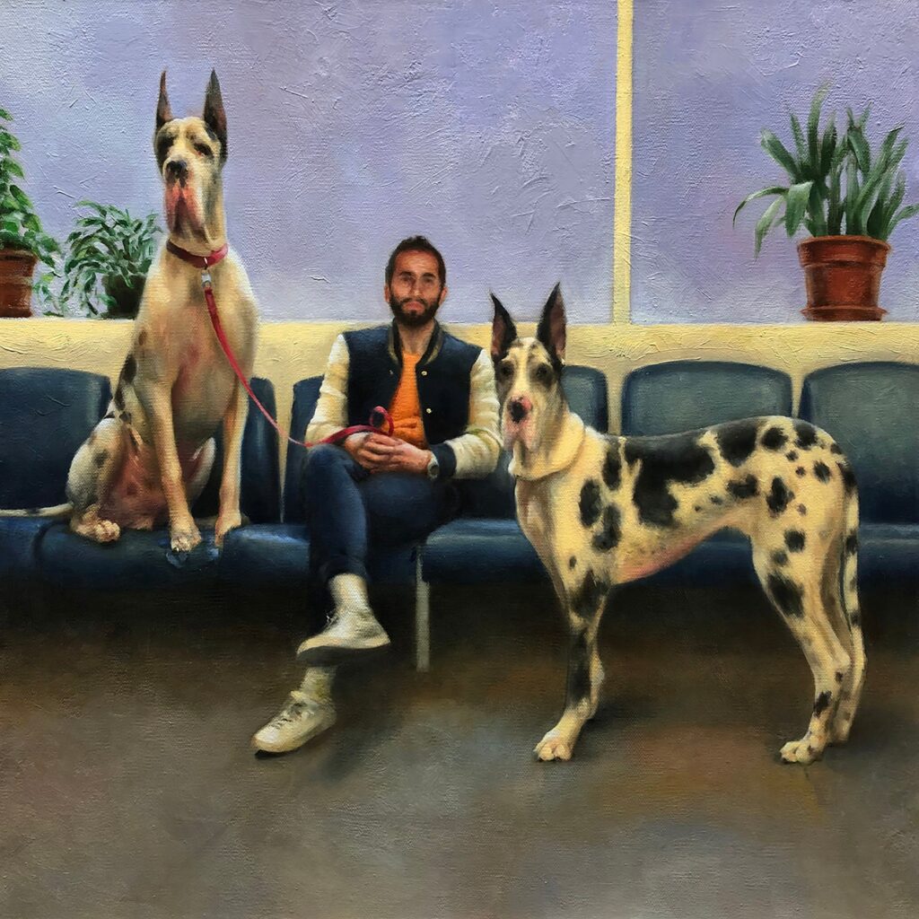 Dave & Danes, by Rachel Sard, 2019