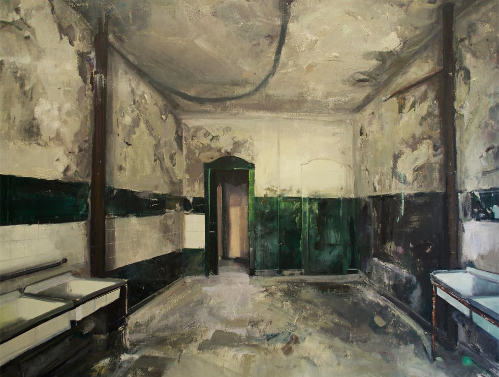 Untitled, by Ryan Schroeder, 2014, Oil on canvas
