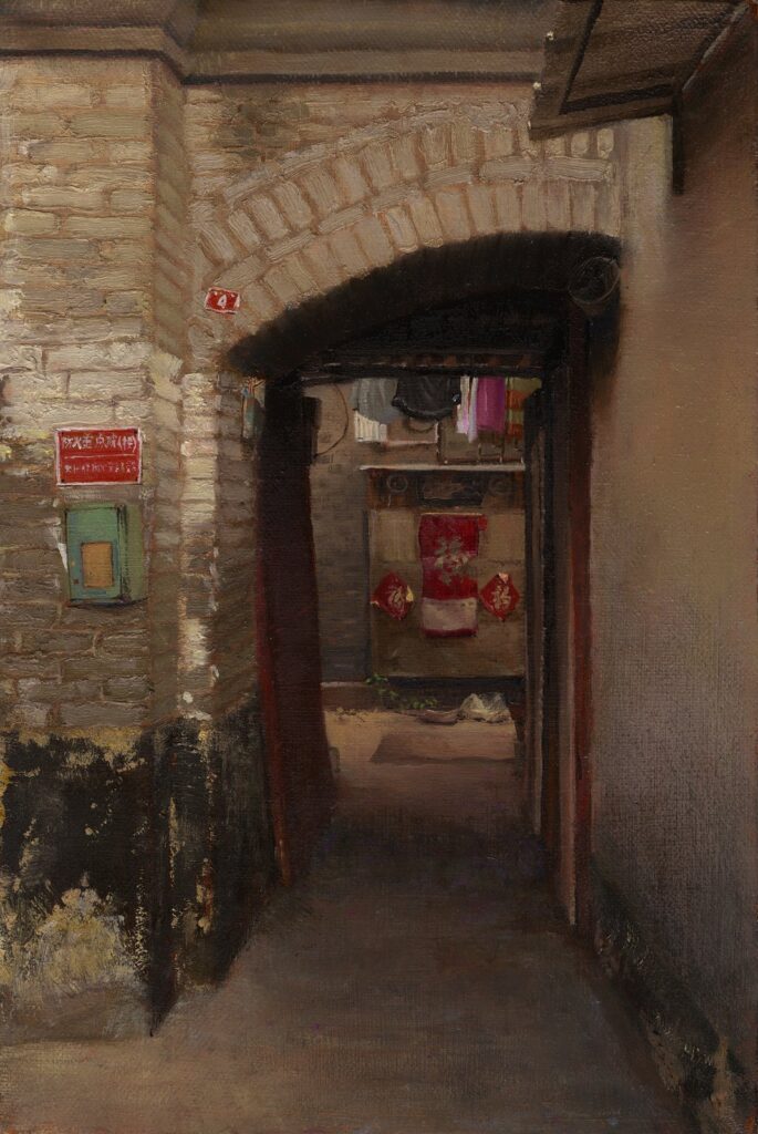 Beneath the Surface, by Taylor Schultek, 2015, Oil on linen
