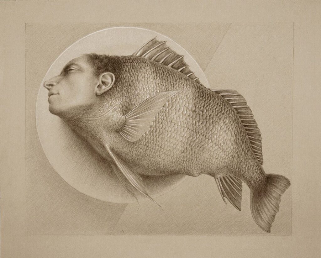 Study for the Virtues: Sacrifice, by Wade Schuman, 2011