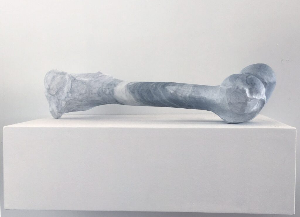 Bone 14, by Stephen Shaheen, 2018, marble