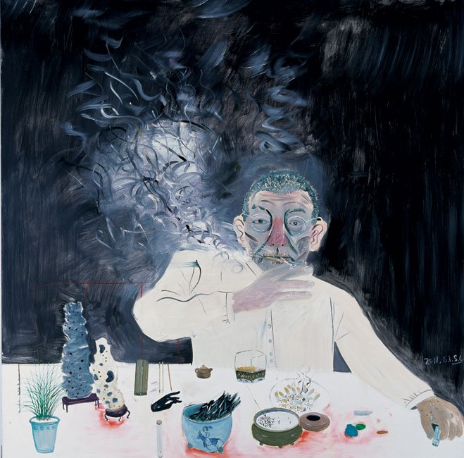 Precious Spice, by Sheng Ling, 2011, Oil on canvas