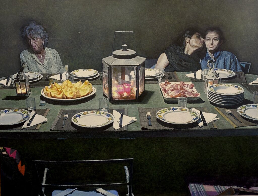 Summertime, by Bernardo Siciliano, 2019, oil on canvas