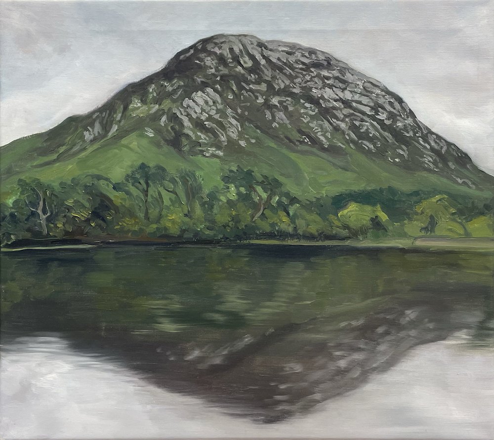 Reflection, by Lucy Kay Simoneit, 2023, oil on linen