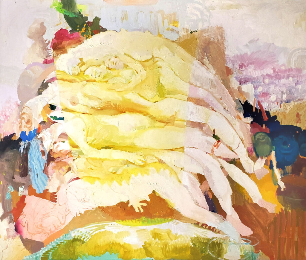 Gravy Boat, by Zachary Sitrin Click to Buy, 2019, oil on canvas
