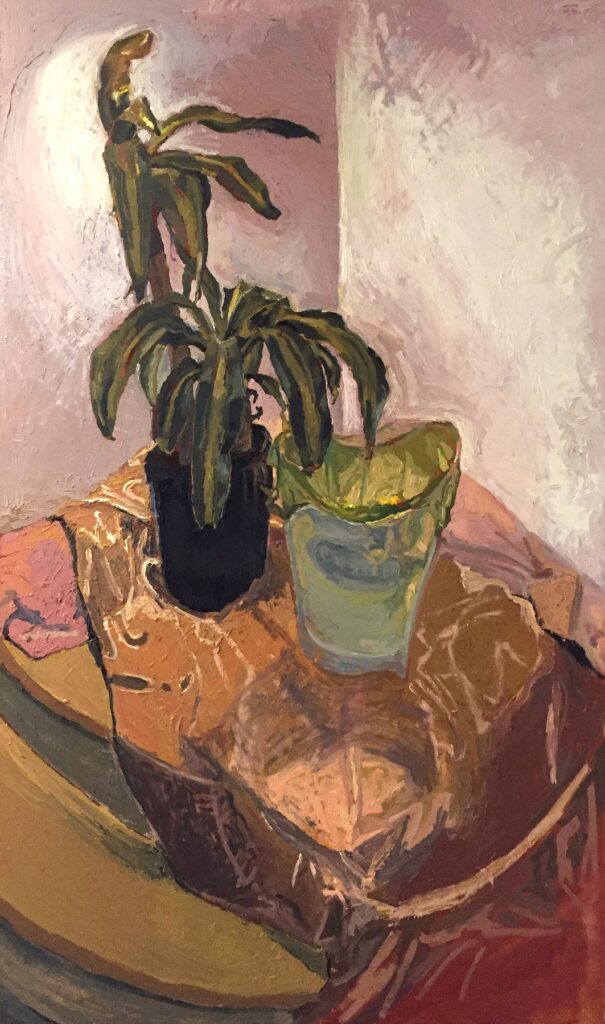 Waiting for a Warm Breeze, by Zachary Sitrin, 2018, oil on linen