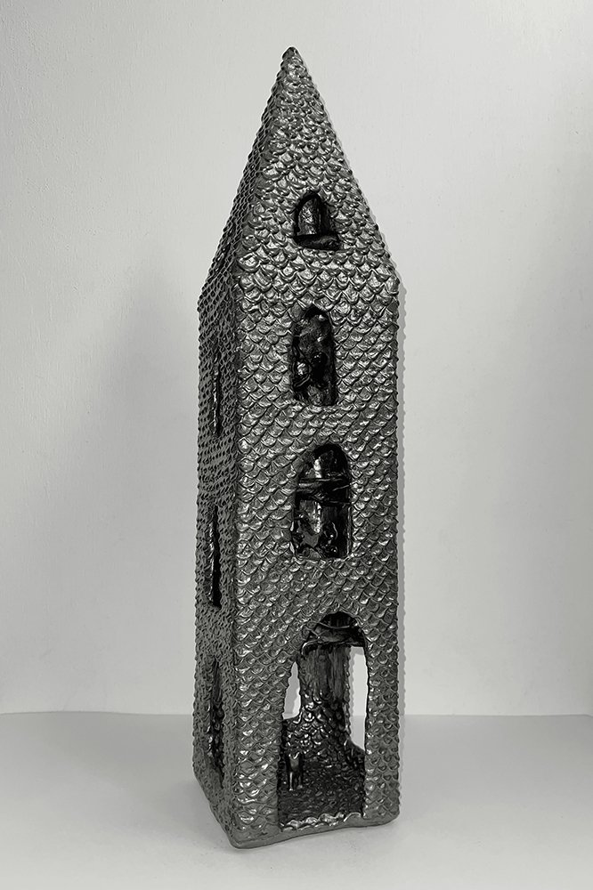 Time Flies, by Kylee Snow, 2024, graphite and Magic Sculpt