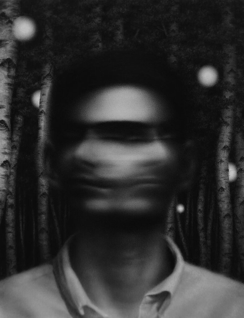 Vision, by Kylee Snow, 2021, graphite on paper