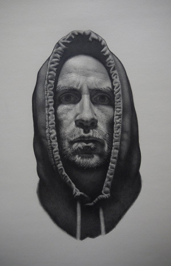 All Dressed Up, by Jesse Stern, 2020, graphite on paper