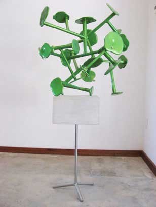 SYN, by Patrick Strzelec, 2010, steel
