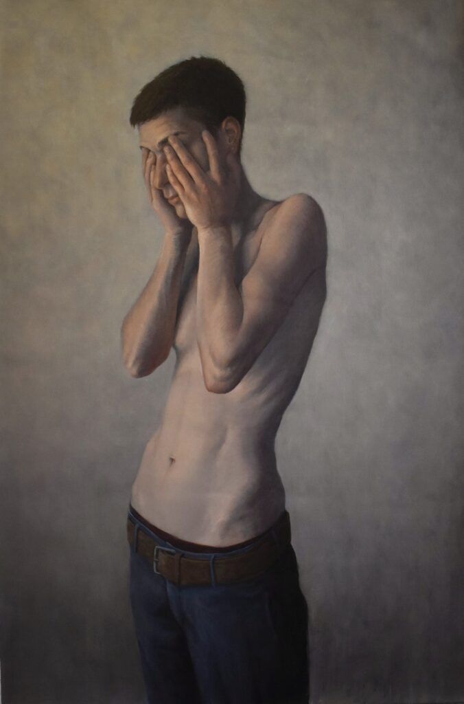 Untitled, by Ivana Štulić, 2019, oil on canvas