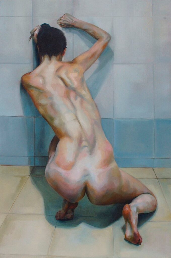 PBS2, by Zoë Sua Kay, 2013, Oil on canvas