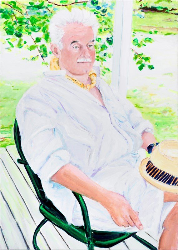 Keith, by Billy Sullivan, 2010-2012, Oil on linen