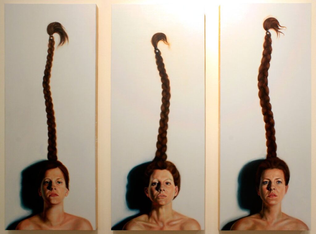 The Sirens, by Maria Teicher, 2013, oil on panel