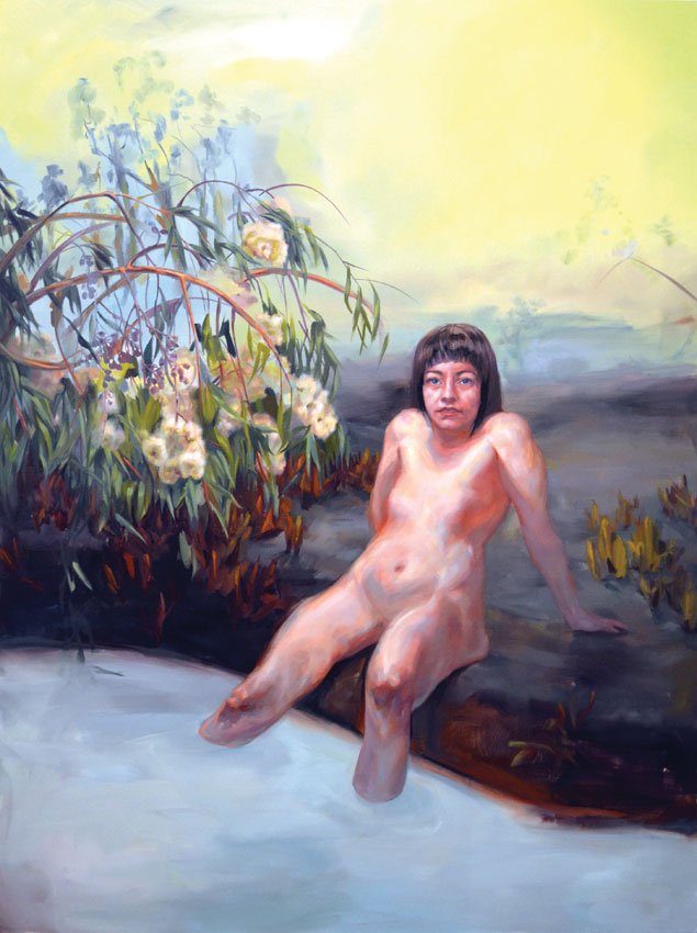 Blush Me, by Noelle Timmons, 2013, Oil on canvas