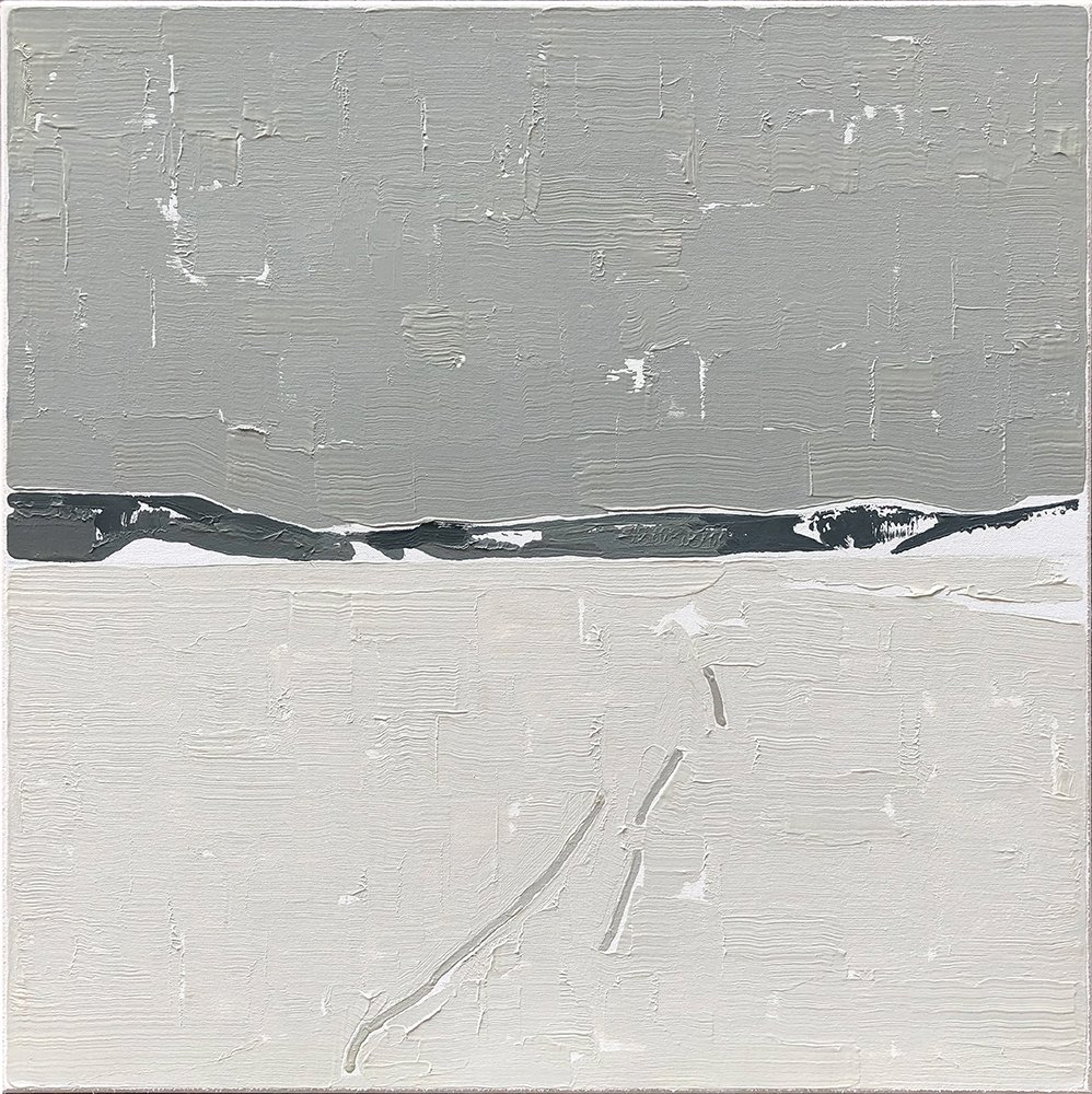 by Vithya Truong, 2022, oil on canvas