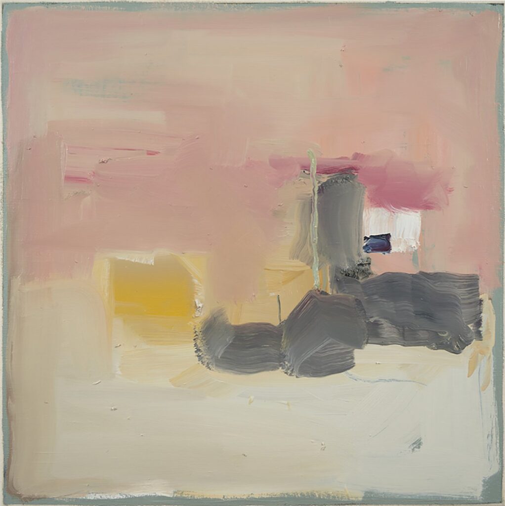 Lighthouse, by Vithya Truong, 2021, oil on linen