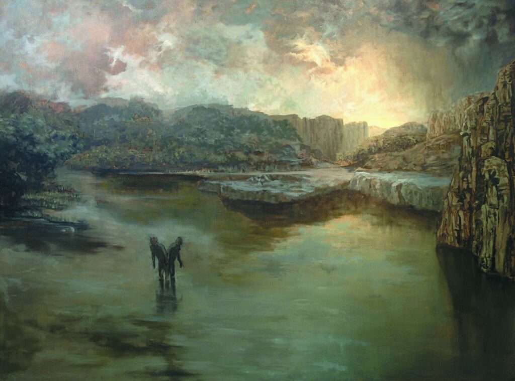 The Universe Within, by Nikki Vail, 2014, Oil on canvas
