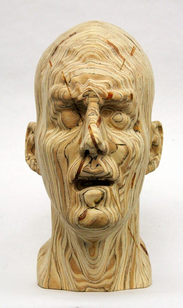 Layers, by Jorge Vascano, 2016, wood