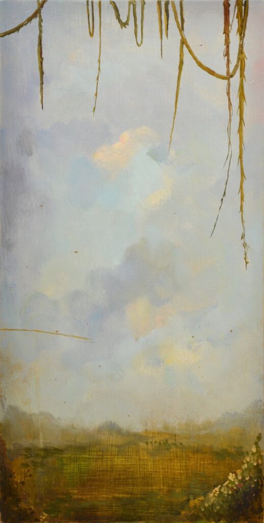 Fantastic World, by Jingyi Wang, 2016, Oil on panel