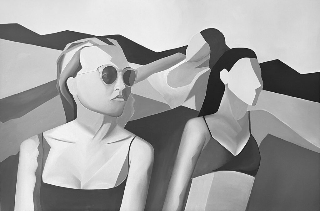 Disillusionment, by Anna Waters, 2022, oil on canvas
