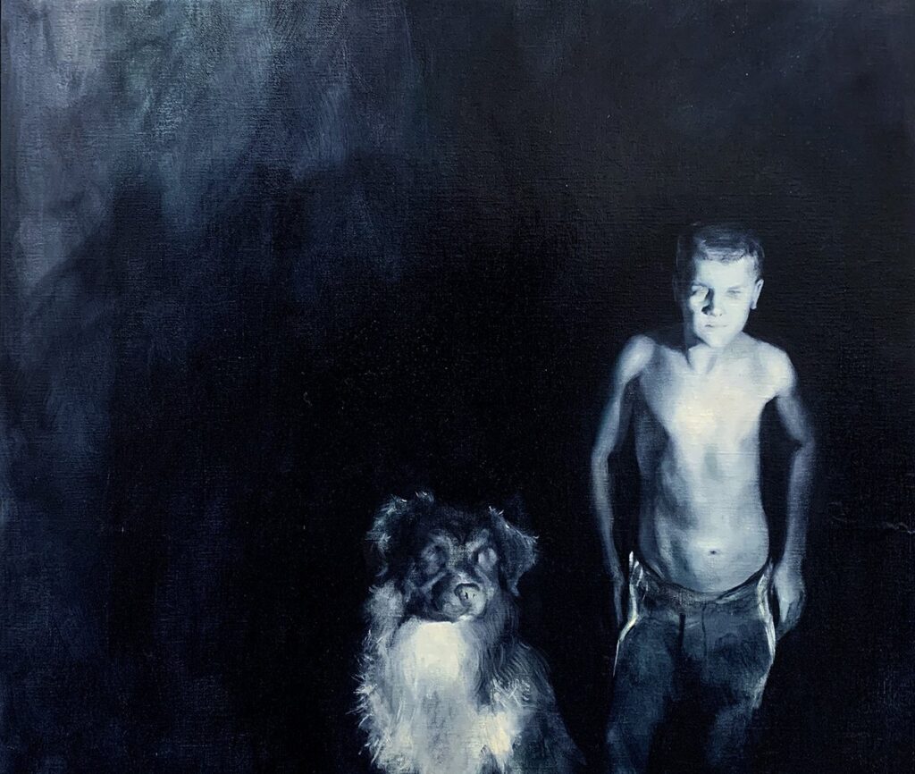 Late Summer, by Sophia Weisensel, 2022, oil on linen
