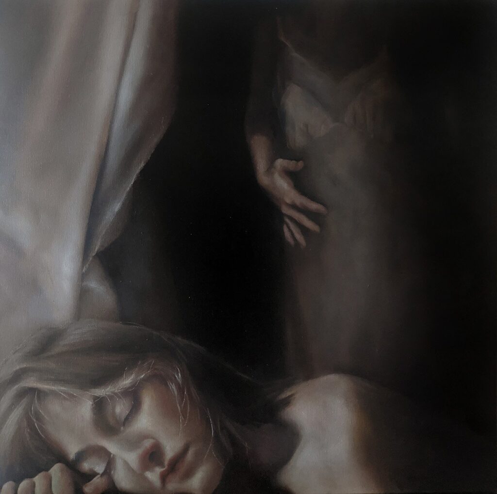 Untitled, by Sophia Weisensel, 2020, oil on canvas